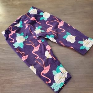 Carter's Flamingo Leggings Pants 12M